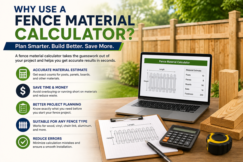 Why Use a Fence Material Calculator