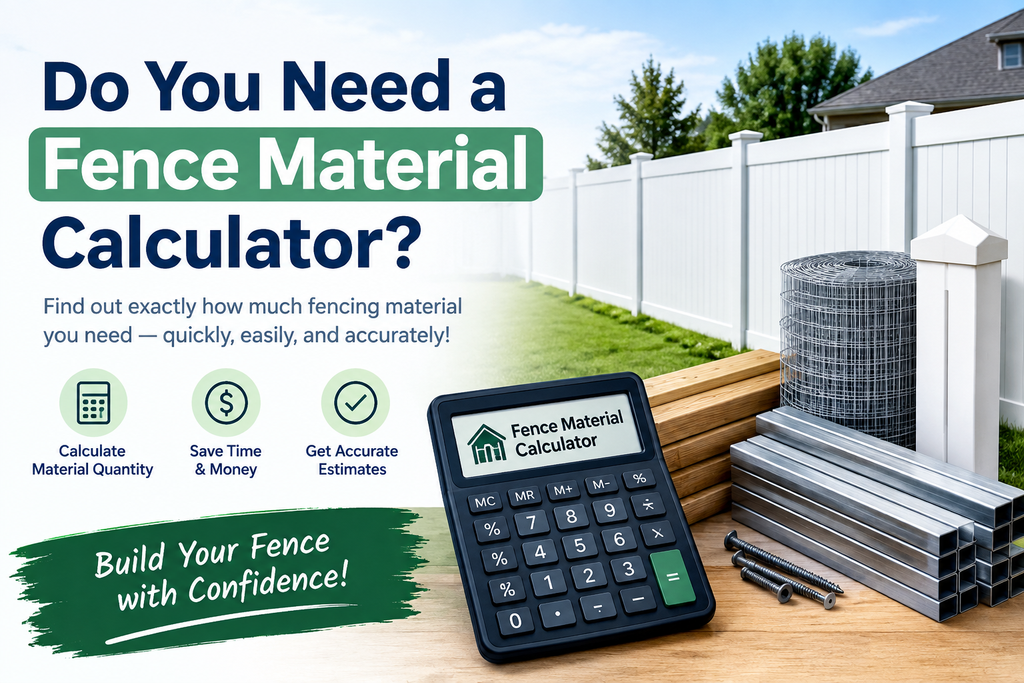 Do You Need a Fence Material Calculator