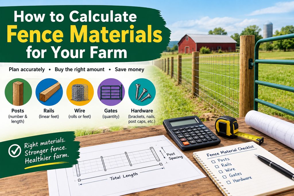 The four numbers every fence estimate needs
